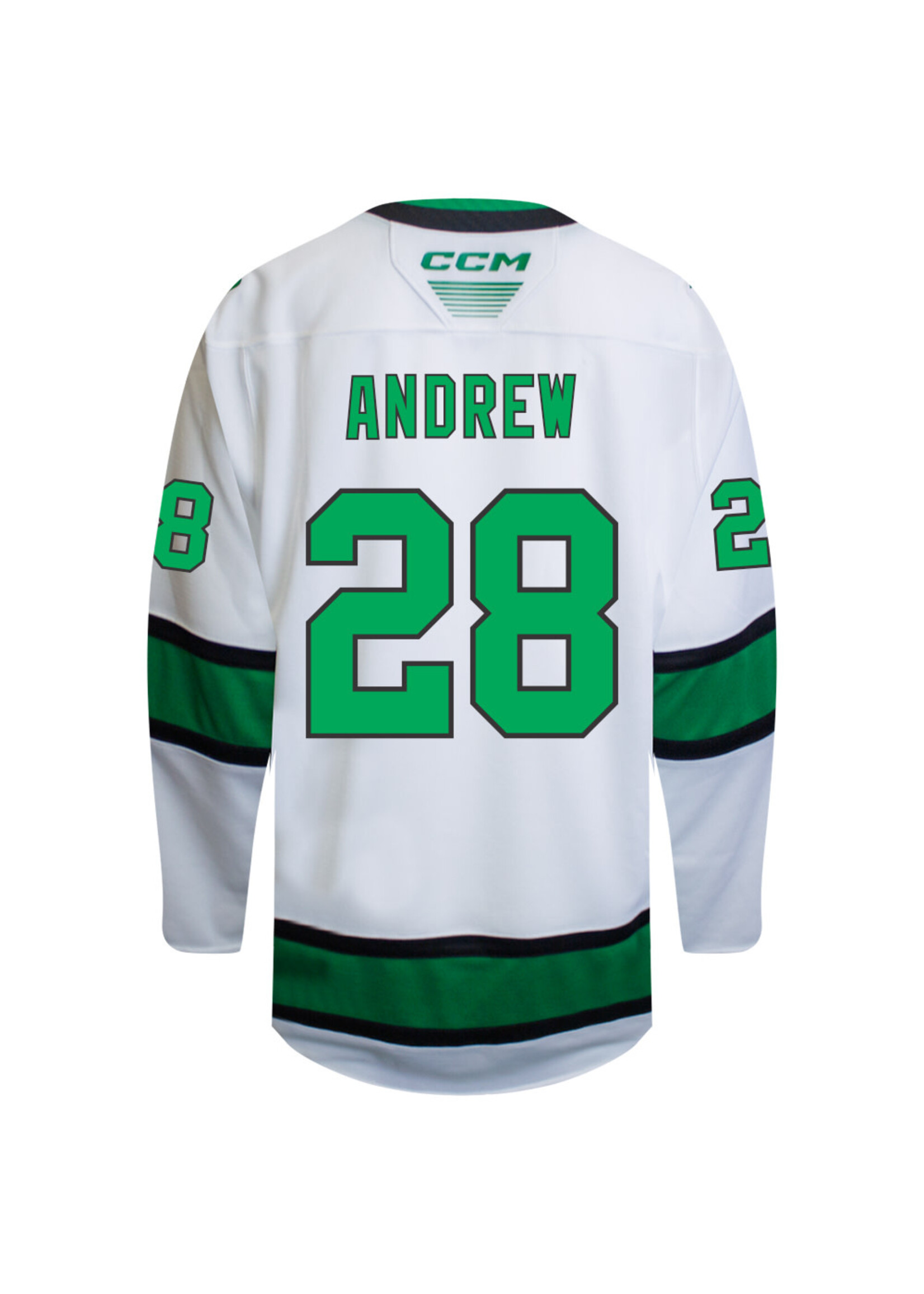 CCM Hockey #28 Dalton Andrew CCM Hockey Replica Jersey