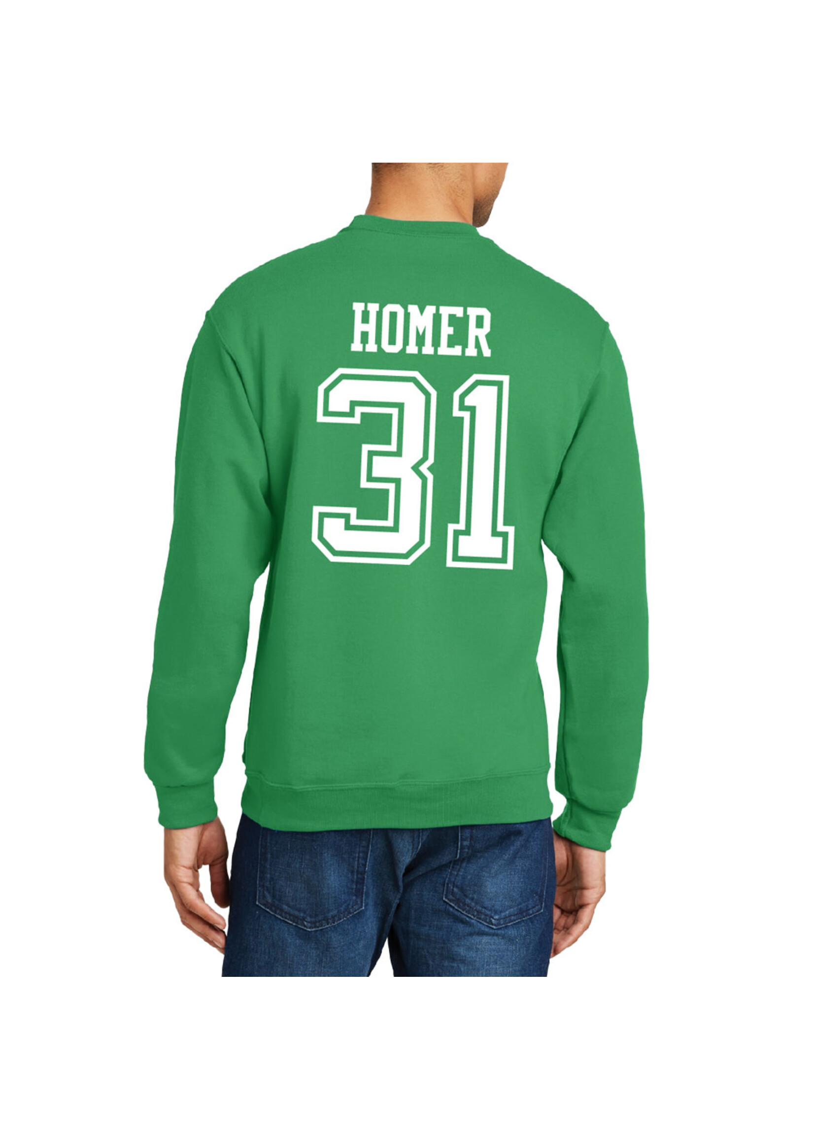 AHUNDYP #31 Gibson Homer North Dakota Hockey Sport Adult Crew