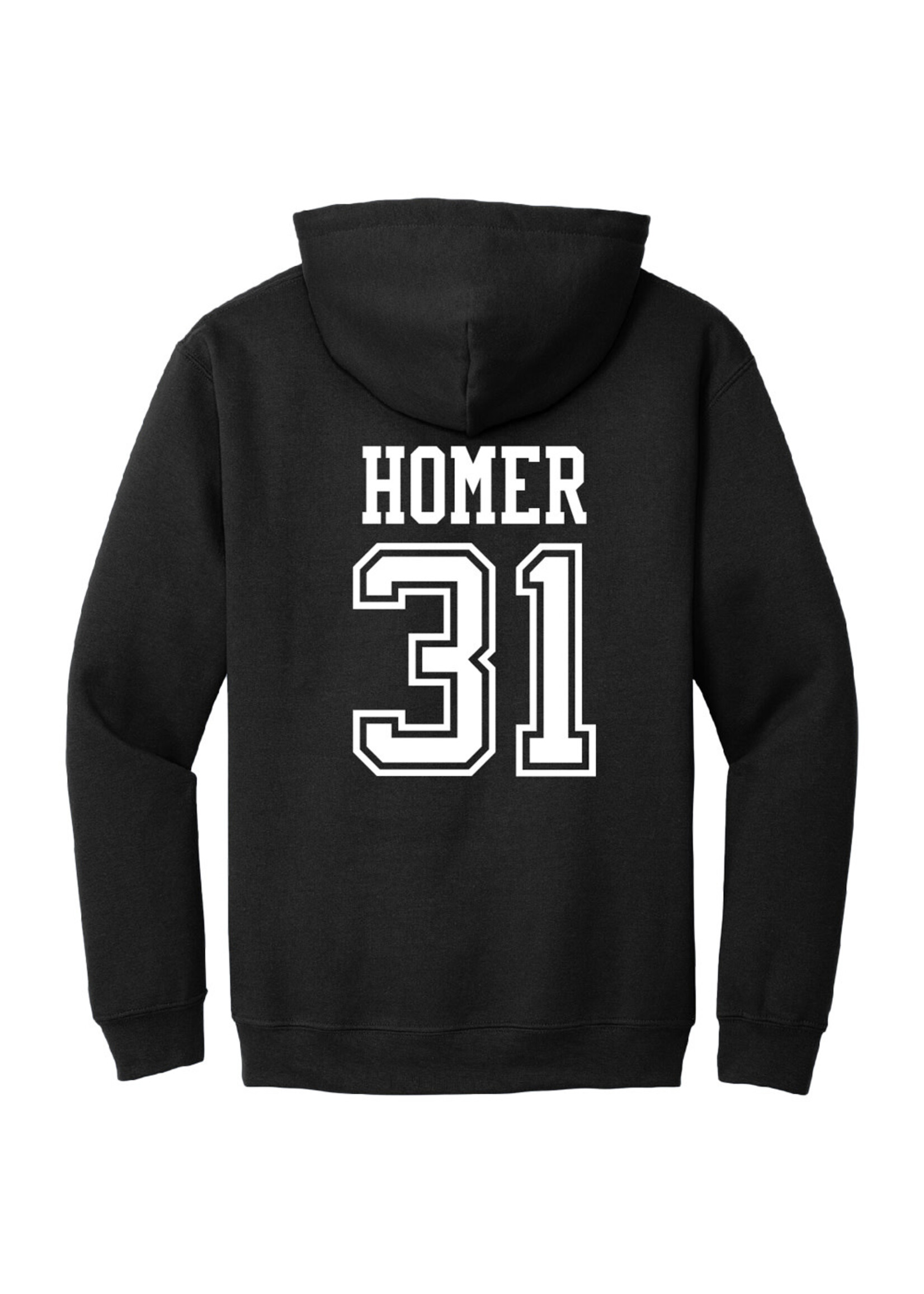 AHUNDYP #31 Gibson Homer North Dakota Hockey Sport Youth Hood