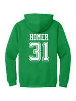 AHUNDYP #31 Gibson Homer North Dakota Hockey Sport Youth Hood