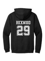 AHUNDYP #29 Ellis Rickwood North Dakota Hockey Sport Youth Hood