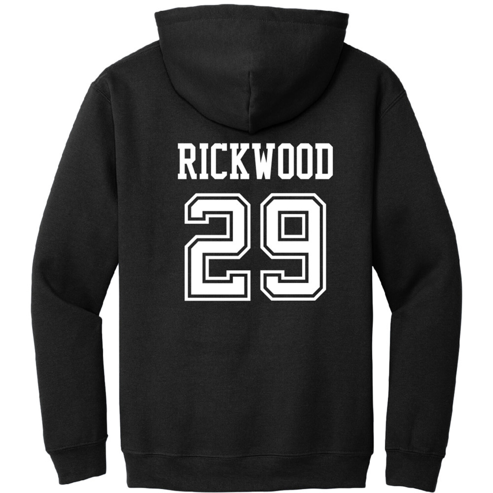 AHUNDYP #29 Ellis Rickwood North Dakota Hockey Sport Youth Hood