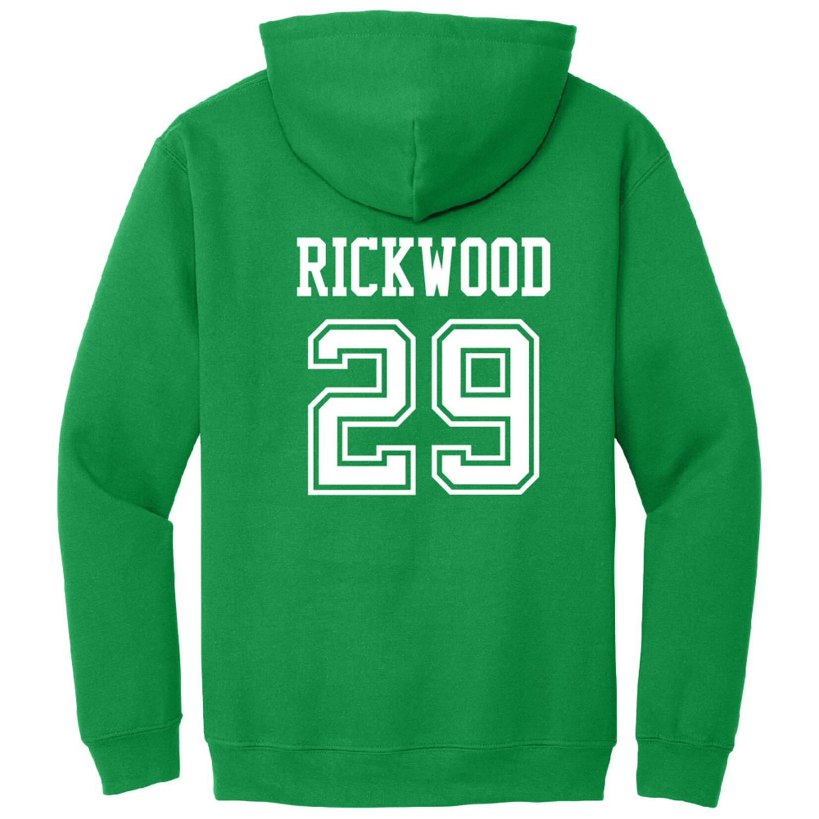 AHUNDYP #29 Ellis Rickwood North Dakota Hockey Sport Youth Hood