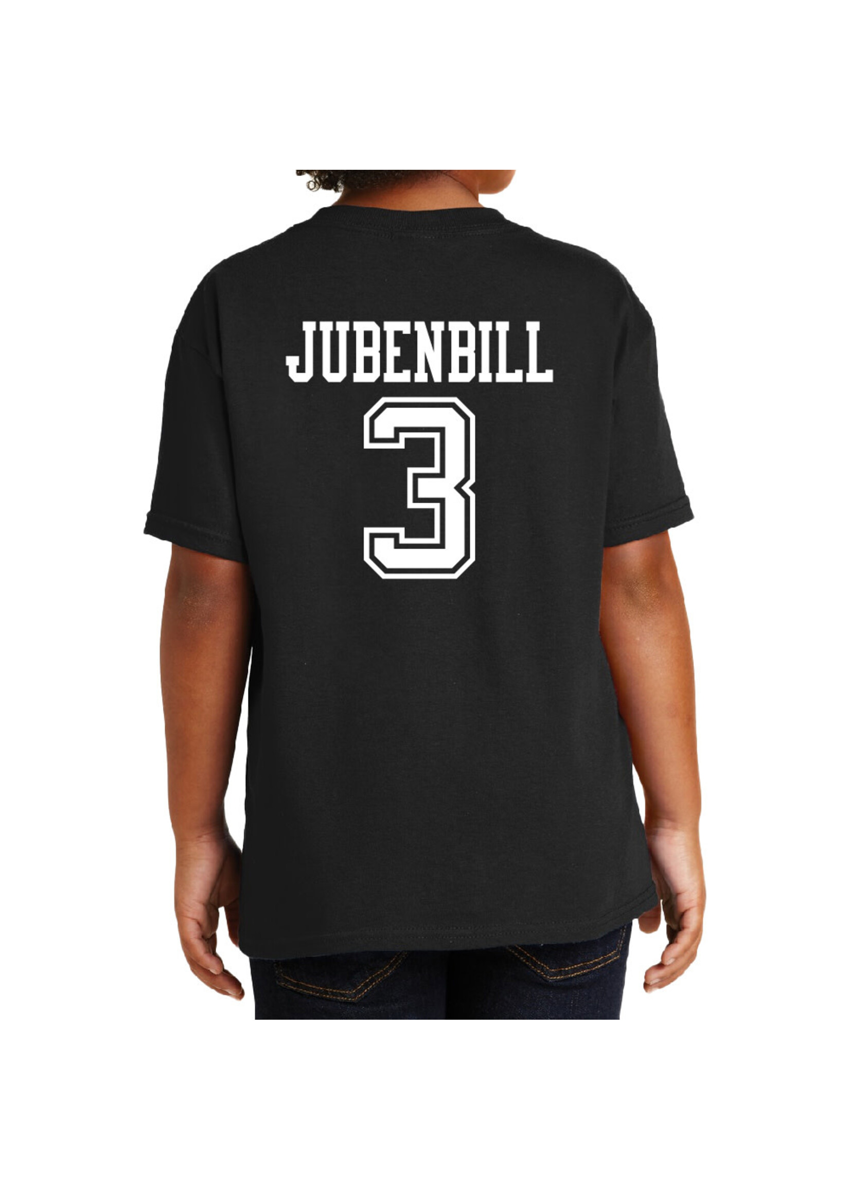 AHUNDYP #3 Jayden Jubenvill   ND Hockey Sport Youth Tee
