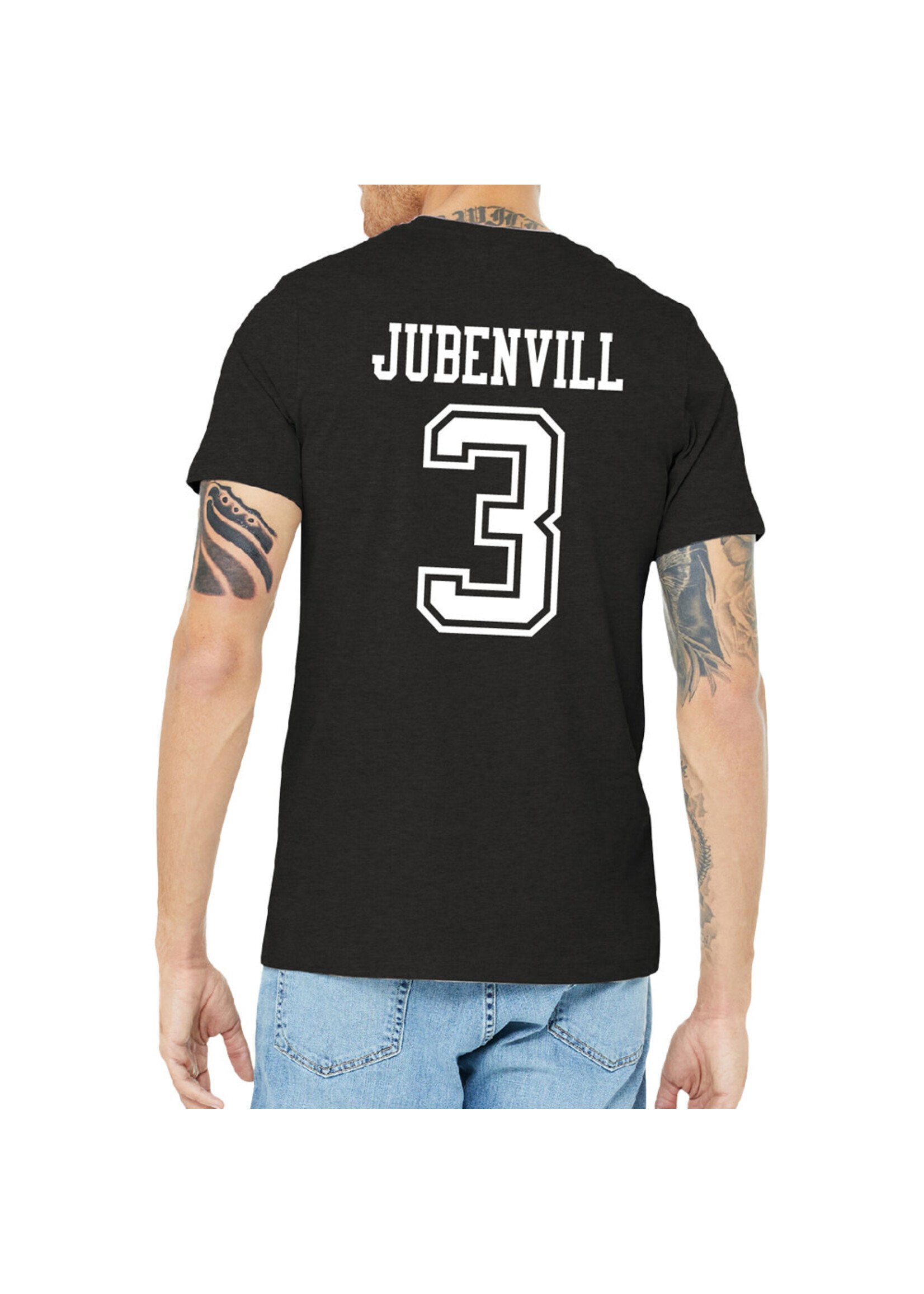AHUNDYP #3 Jayden Jubenvill   ND Hockey Sport Adult Tee