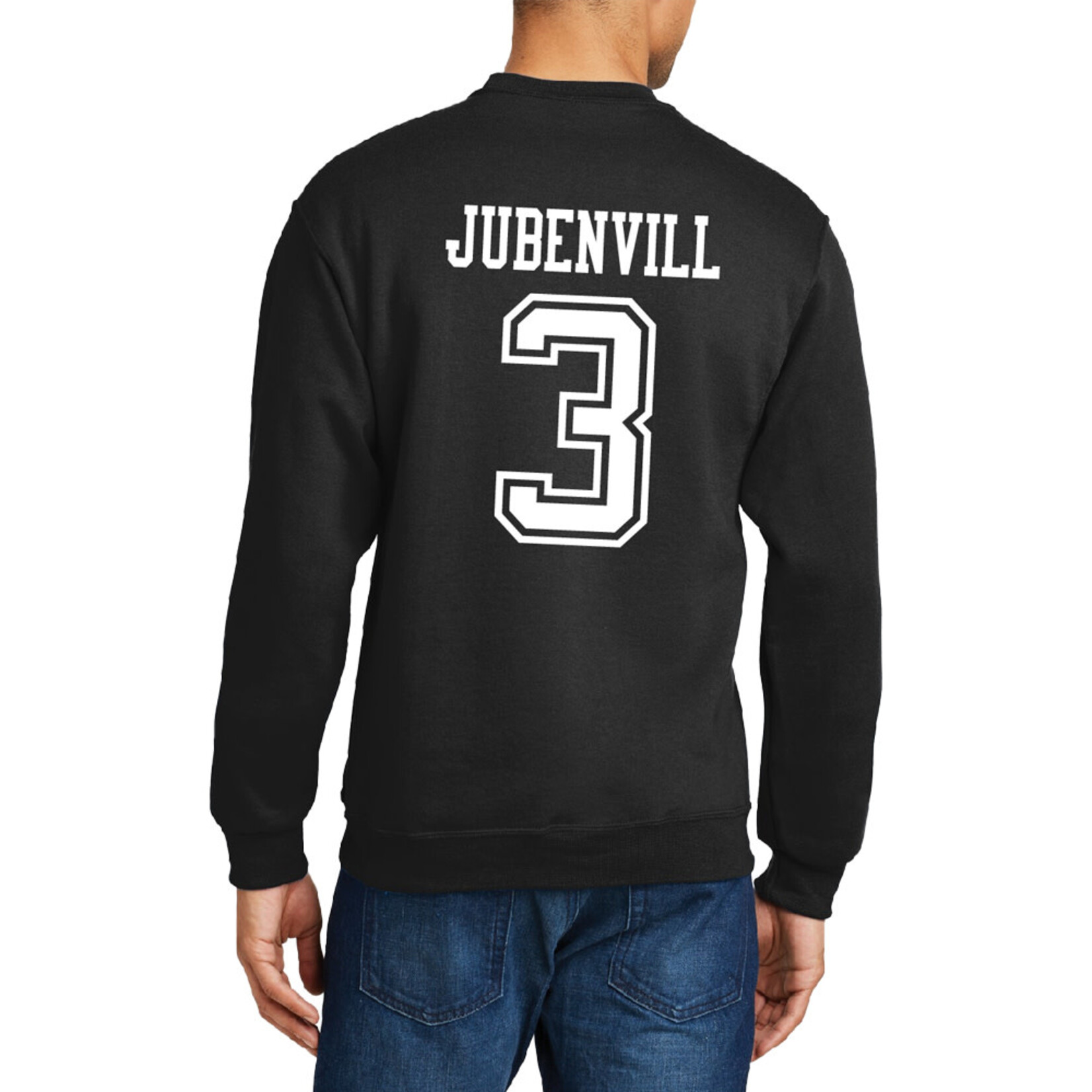 AHUNDYP #3 Jayden Jubenvill   ND Hockey Sport Adult Crew