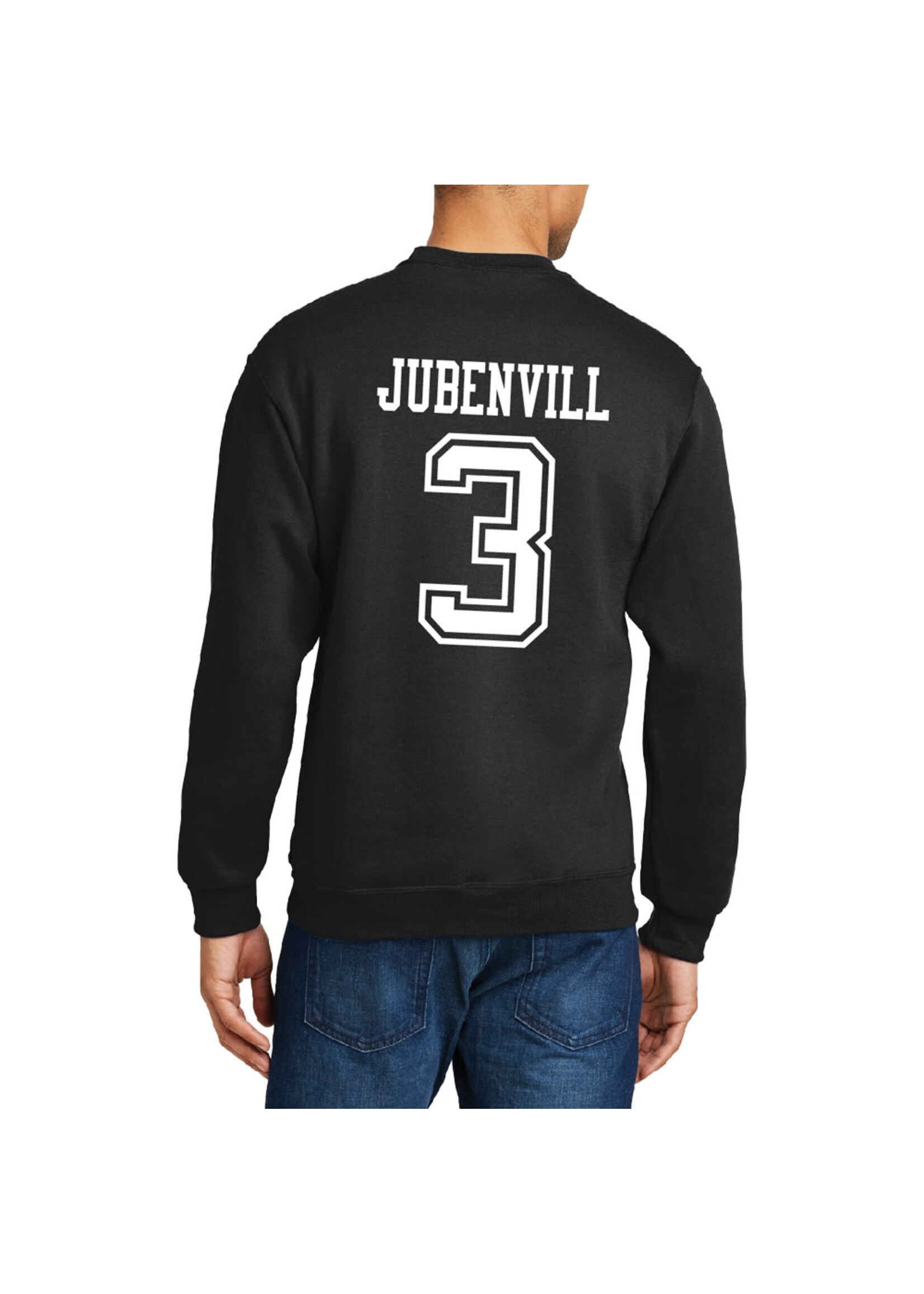 AHUNDYP #3 Jayden Jubenvill   ND Hockey Sport Adult Crew