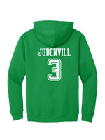 AHUNDYP #3 Jayden Jubenvill   ND Hockey Sport Youth Hood