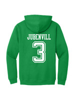 AHUNDYP #3 Jayden Jubenvill   ND Hockey Sport Adult Hood