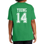 AHUNDYP #14 Tyler Young  North Dakota Hockey Sport Youth Tee