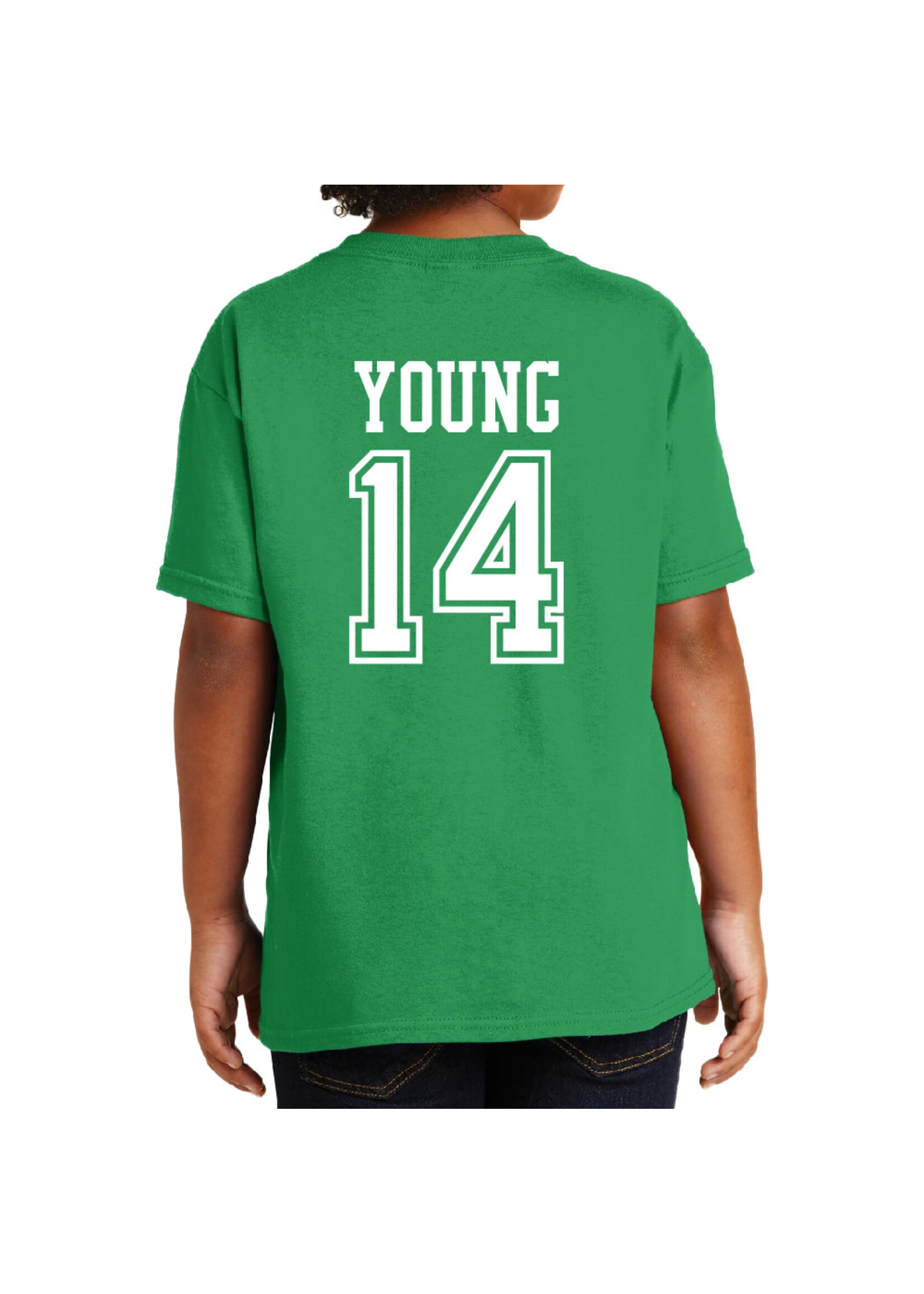 AHUNDYP #14 Tyler Young  North Dakota Hockey Sport Youth Tee