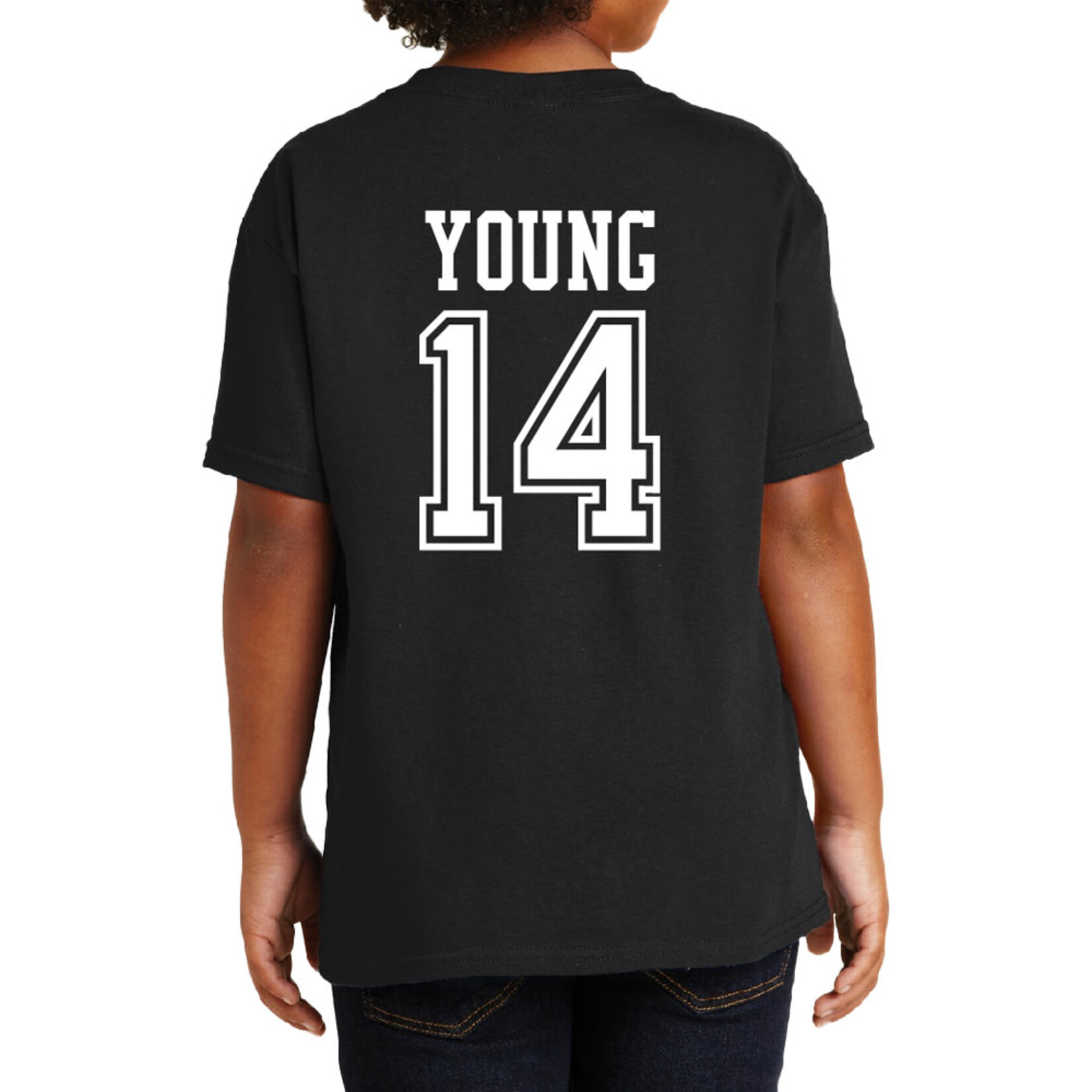 AHUNDYP #14 Tyler Young  North Dakota Hockey Sport Youth Tee