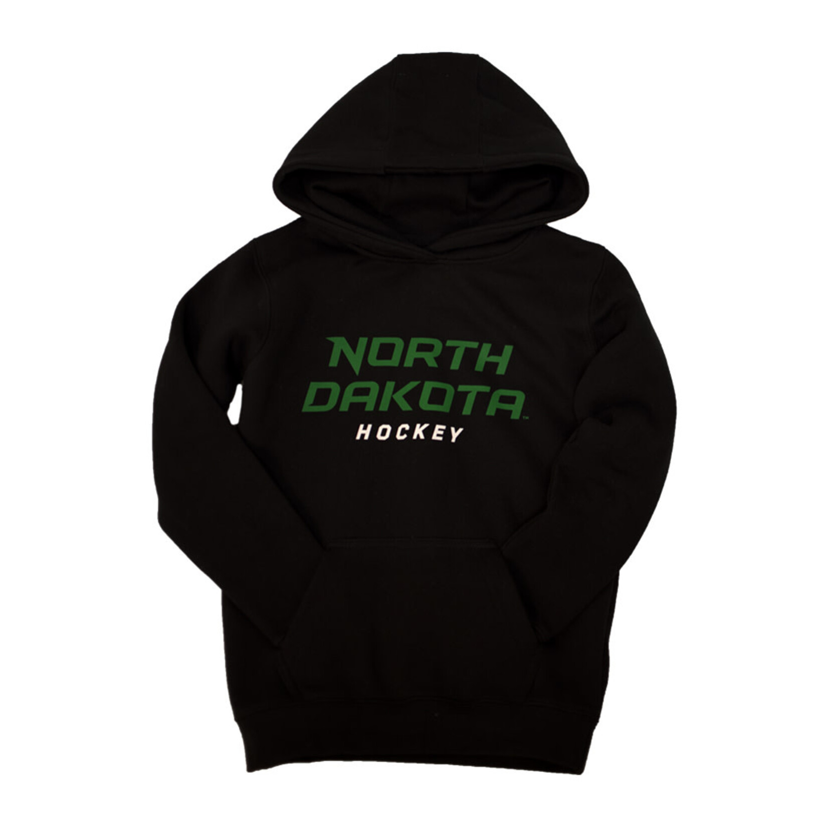 AHUNDYP #14 Tyler Young  North Dakota Hockey Sport Youth Hood