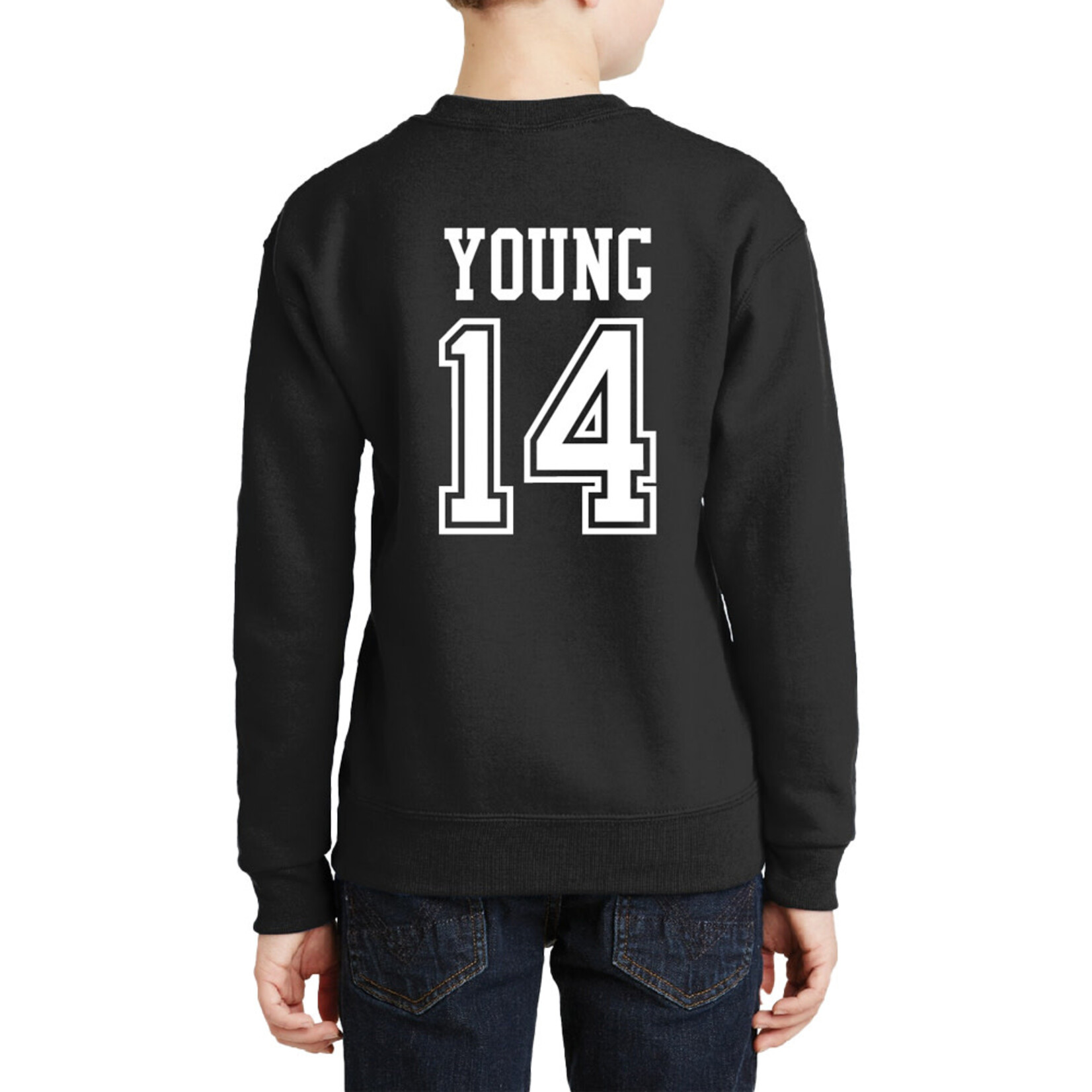 AHUNDYP #14 Tyler Young  North Dakota Hockey Sport Youth Crew