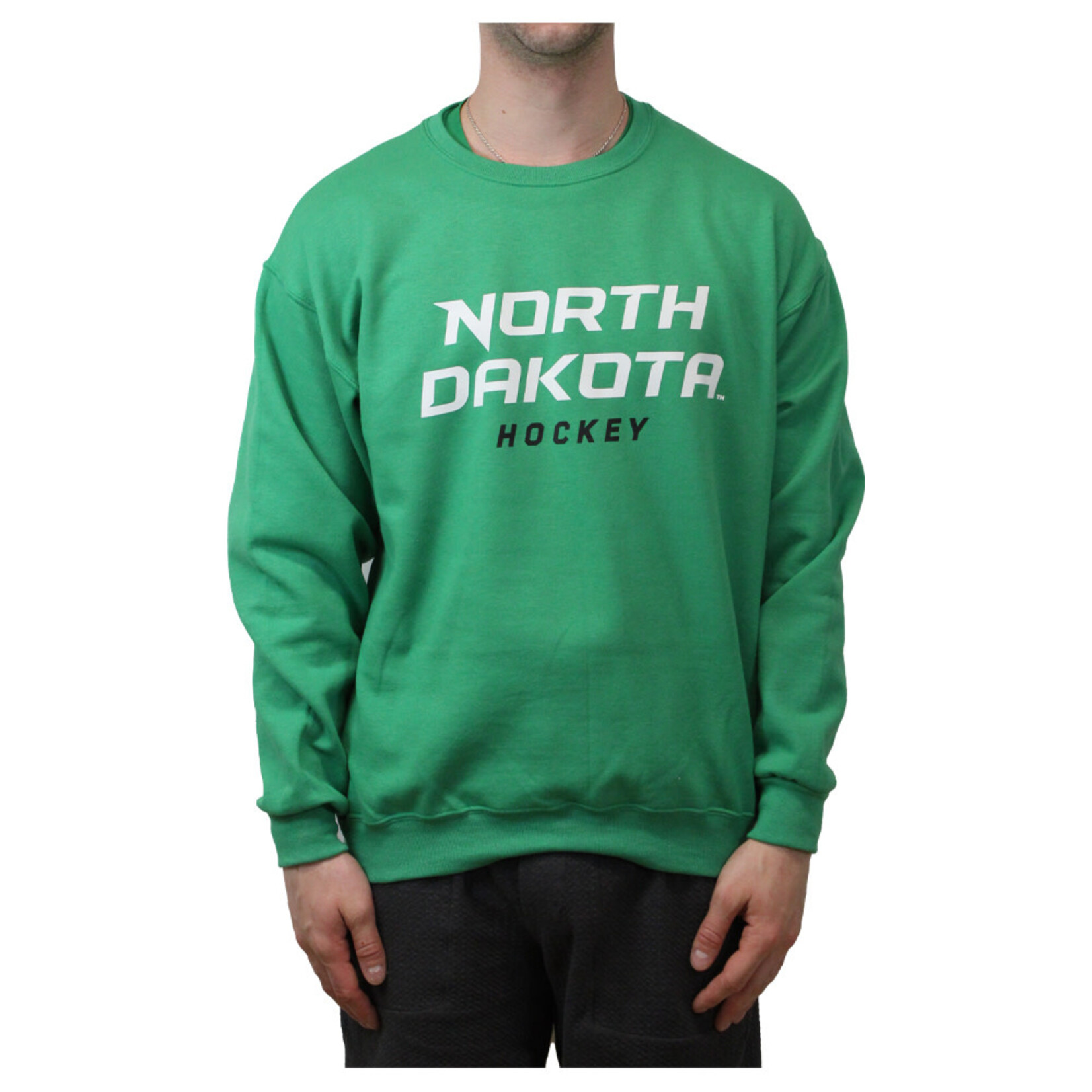 AHUNDYP #14 Tyler Young  North Dakota Hockey Sport Adult Crew