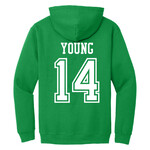 AHUNDYP #14 Tyler Young  North Dakota Hockey Sport Adult Hood