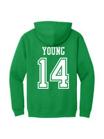 AHUNDYP #14 Tyler Young  North Dakota Hockey Sport Adult Hood