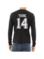 AHUNDYP #14 Tyler Young  North Dakota Hockey Sport Adult Long Sleeve