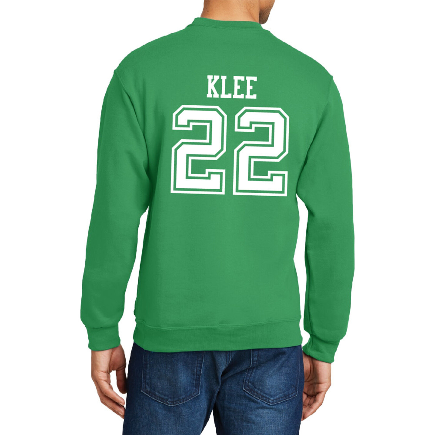 AHUNDYP #22 David Klee North Dakota Hockey Sport Adult Crew