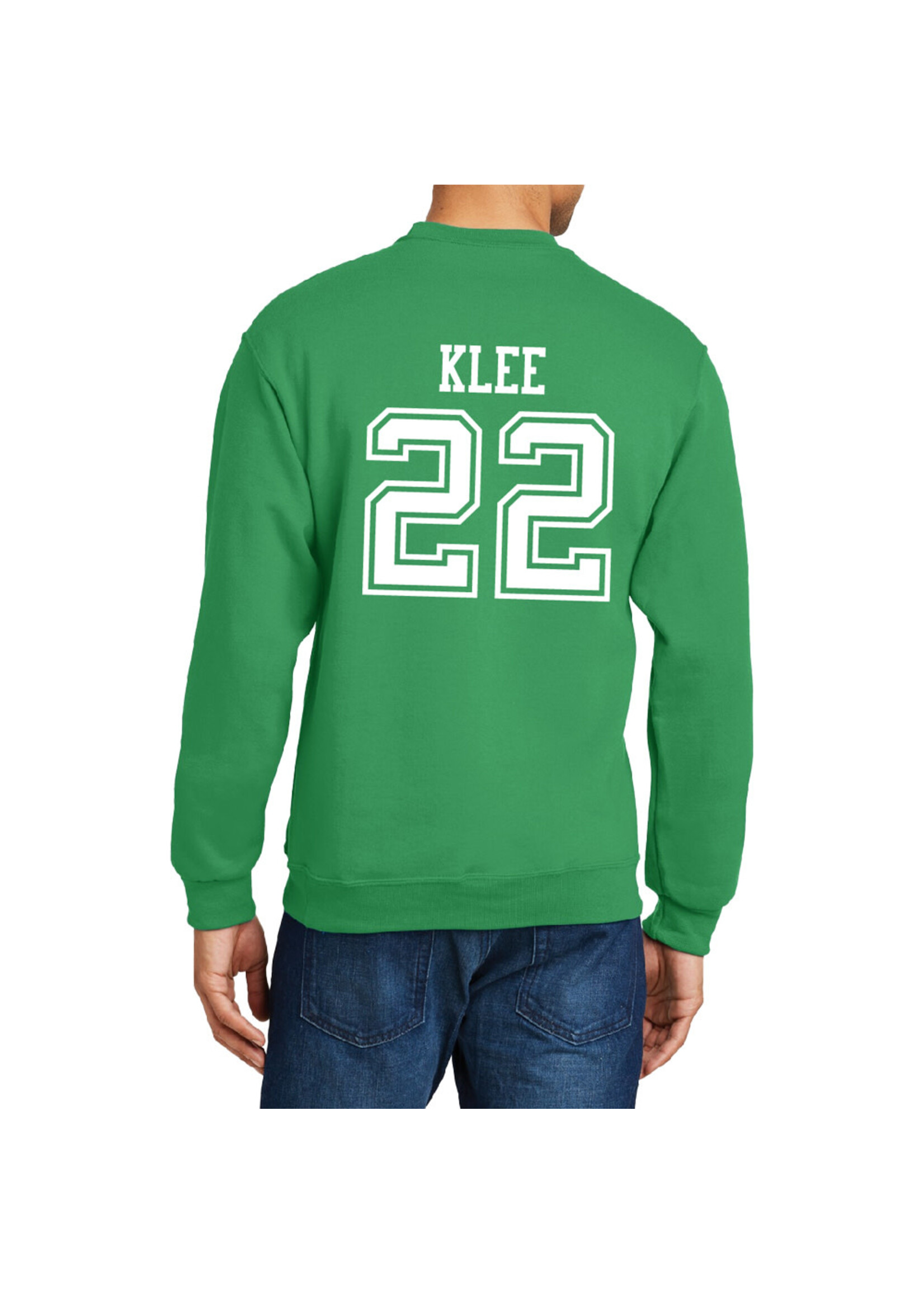 AHUNDYP #22 David Klee North Dakota Hockey Sport Adult Crew