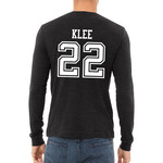 AHUNDYP #22 David Klee North Dakota Hockey Sport Adult Long Sleeve