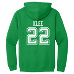 AHUNDYP #22 David Klee North Dakota Hockey Sport Adult Hood