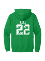 AHUNDYP #22 David Klee North Dakota Hockey Sport Adult Hood