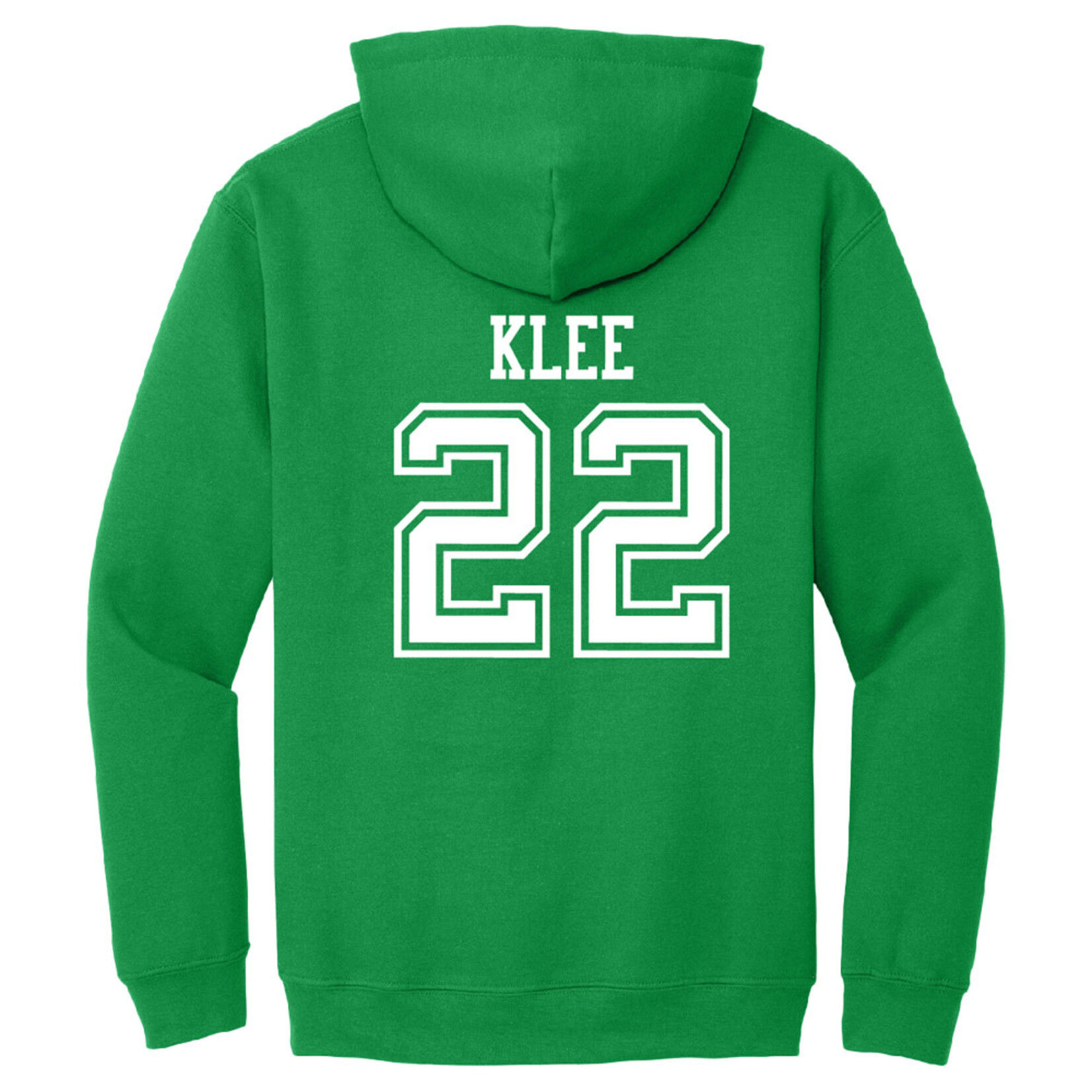 AHUNDYP #22 David Klee North Dakota Hockey Sport Adult Hood