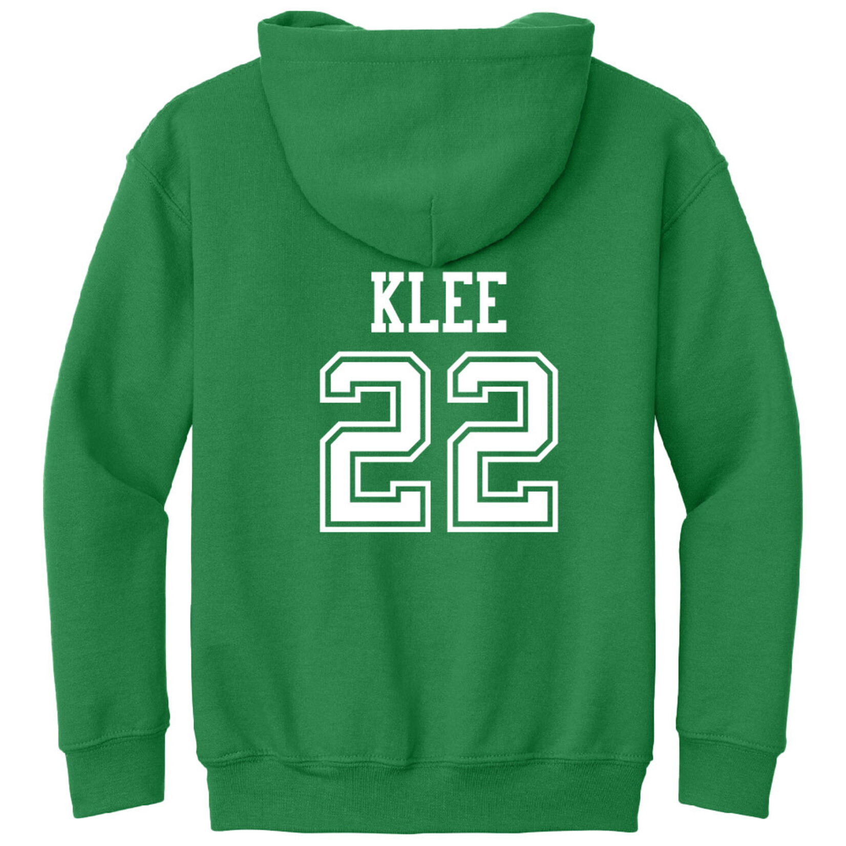 AHUNDYP #22 David Klee North Dakota Hockey Sport Youth Hood