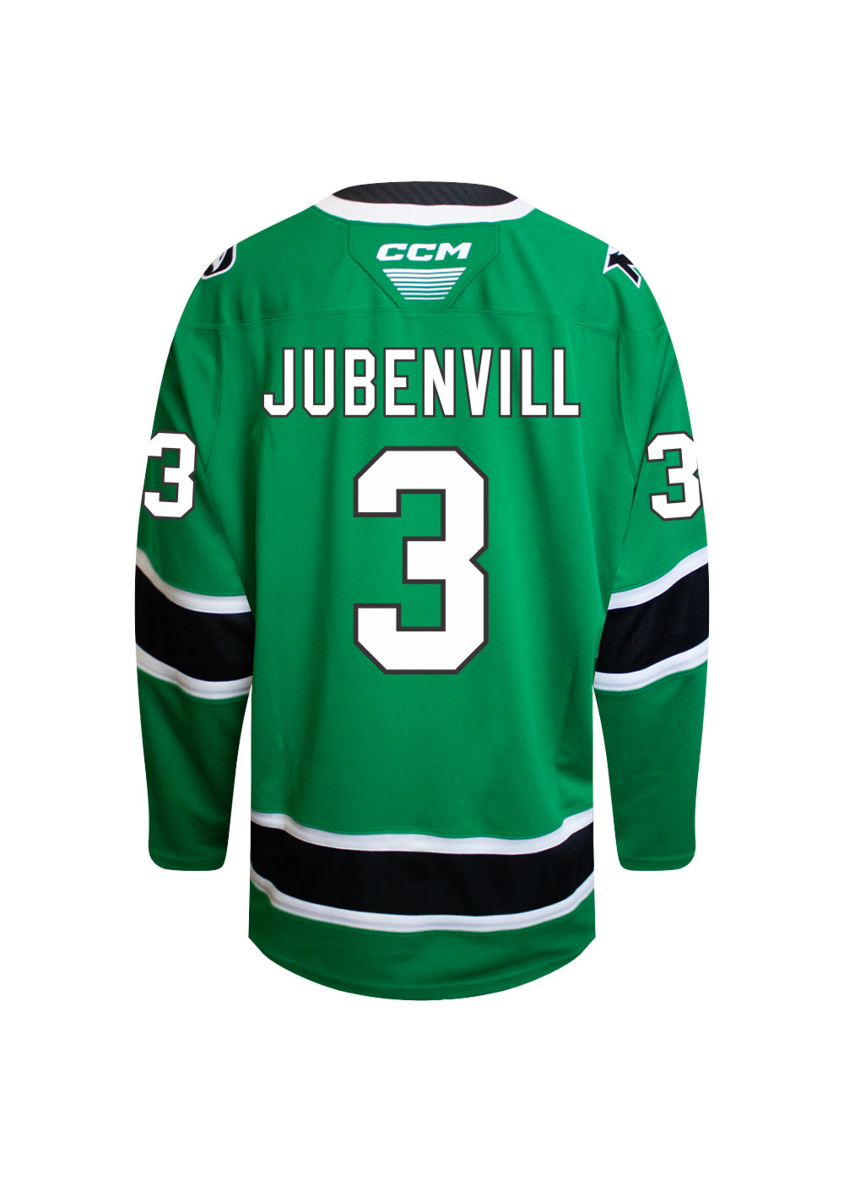 CCM Hockey #3 Jayden Jubenvill   CCM Hockey Replica Jersey