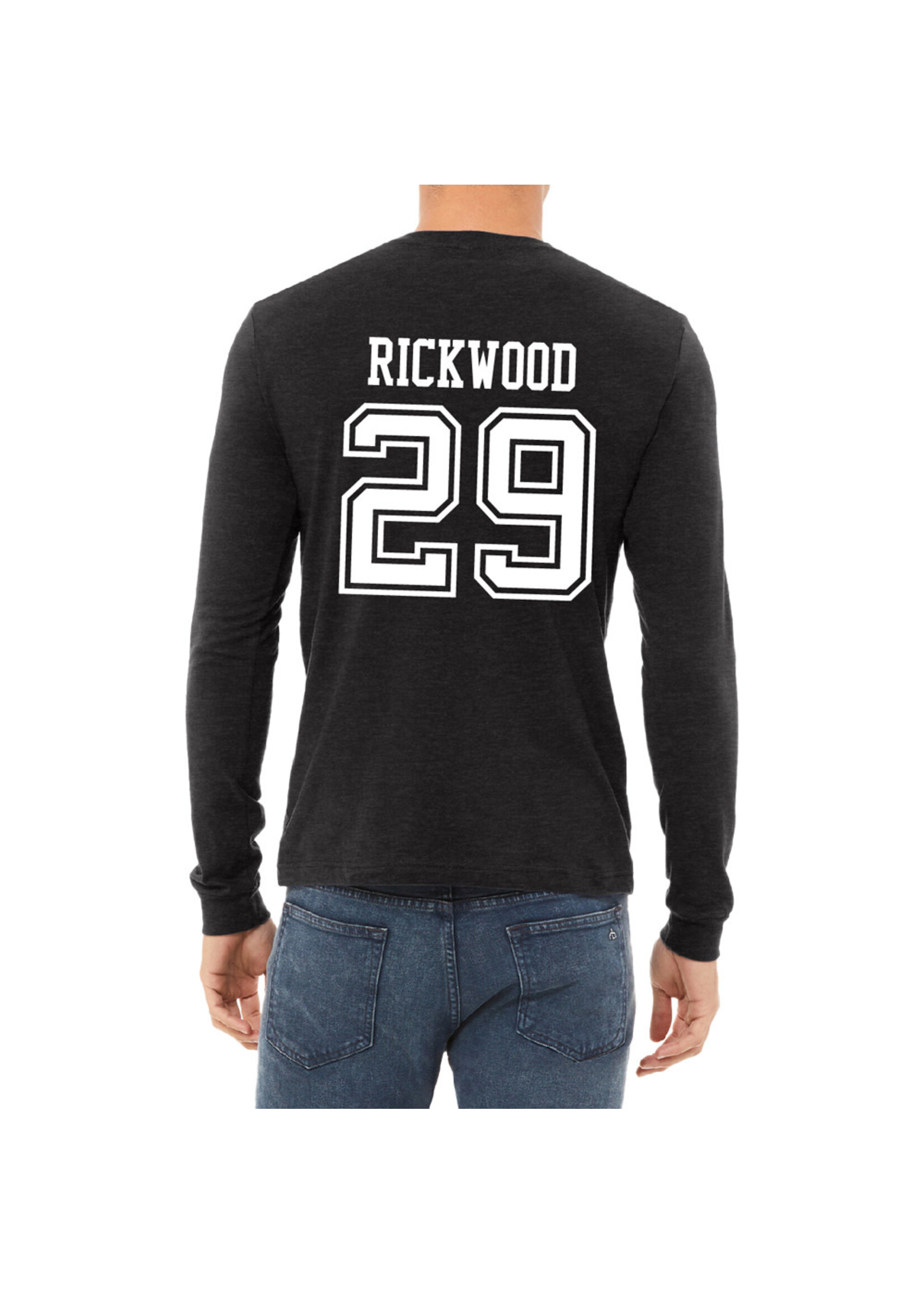 AHUNDYP #29 Ellis Rickwood  North Dakota Hockey Sport Adult Long Sleeve