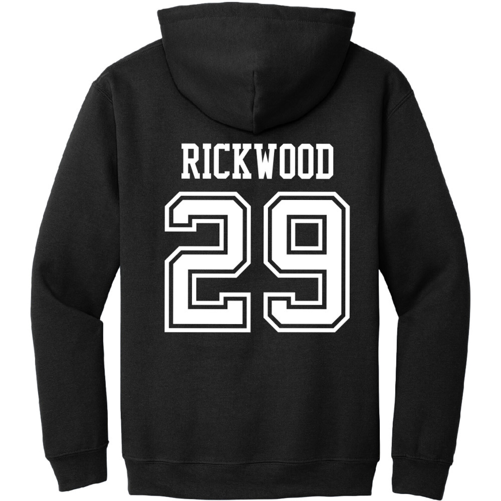 AHUNDYP #29 Ellis Rickwood  North Dakota Hockey Sport Adult Hood