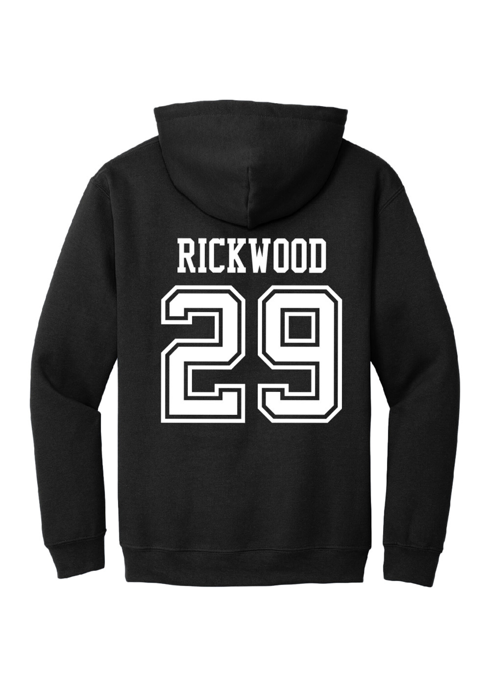 AHUNDYP #29 Ellis Rickwood  North Dakota Hockey Sport Adult Hood
