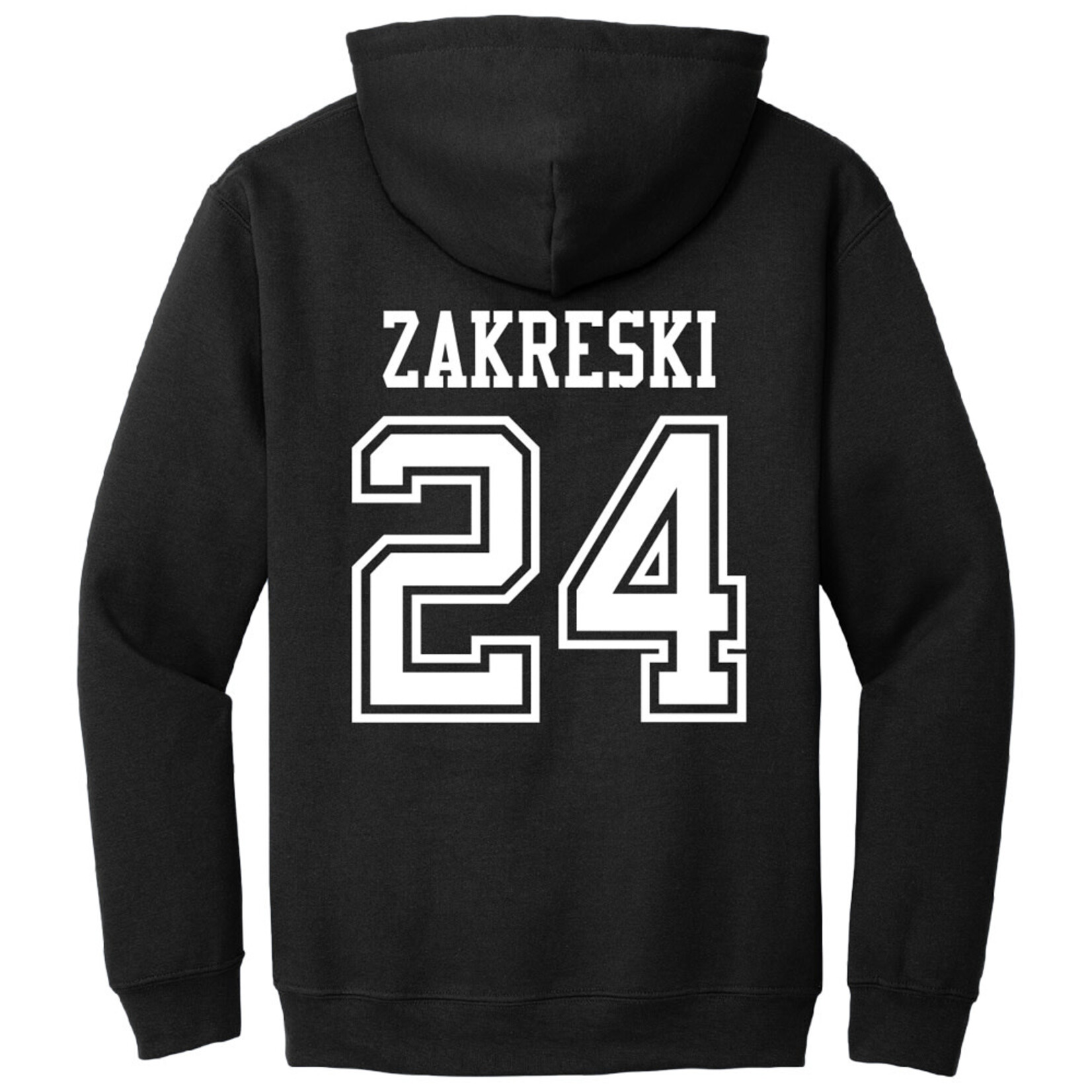 AHUNDYP #24 Josh Zakreski  North Dakota Hockey Sport Adult Hood