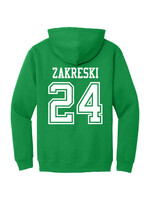 AHUNDYP #24 Josh Zakreski  North Dakota Hockey Sport Adult Hood