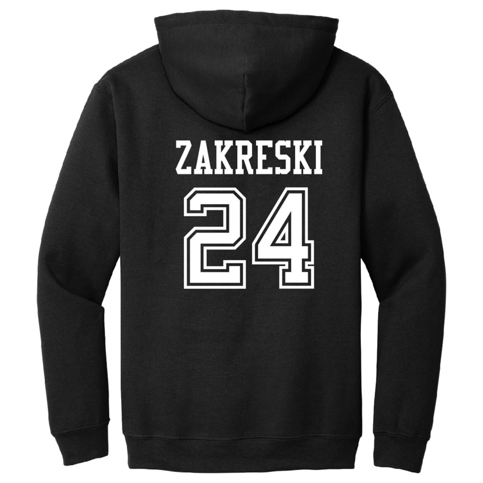 AHUNDYP #24 Josh Zakreski  North Dakota Hockey Sport Youth Hood