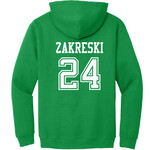 AHUNDYP #24 Josh Zakreski  North Dakota Hockey Sport Youth Hood