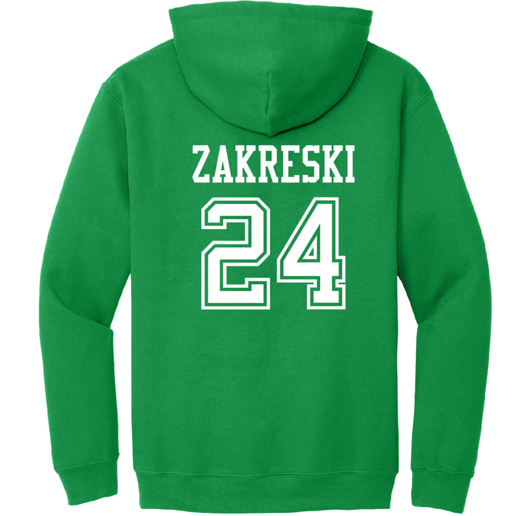 AHUNDYP #24 Josh Zakreski  North Dakota Hockey Sport Youth Hood