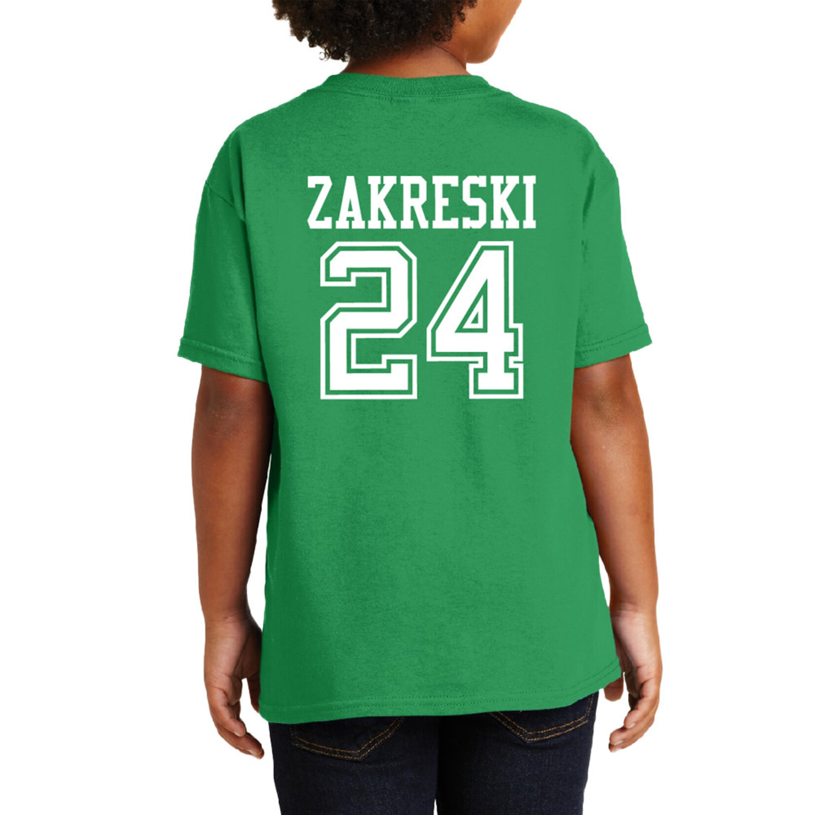 AHUNDYP #24 Josh Zakreski  North Dakota Hockey Sport Youth Tee