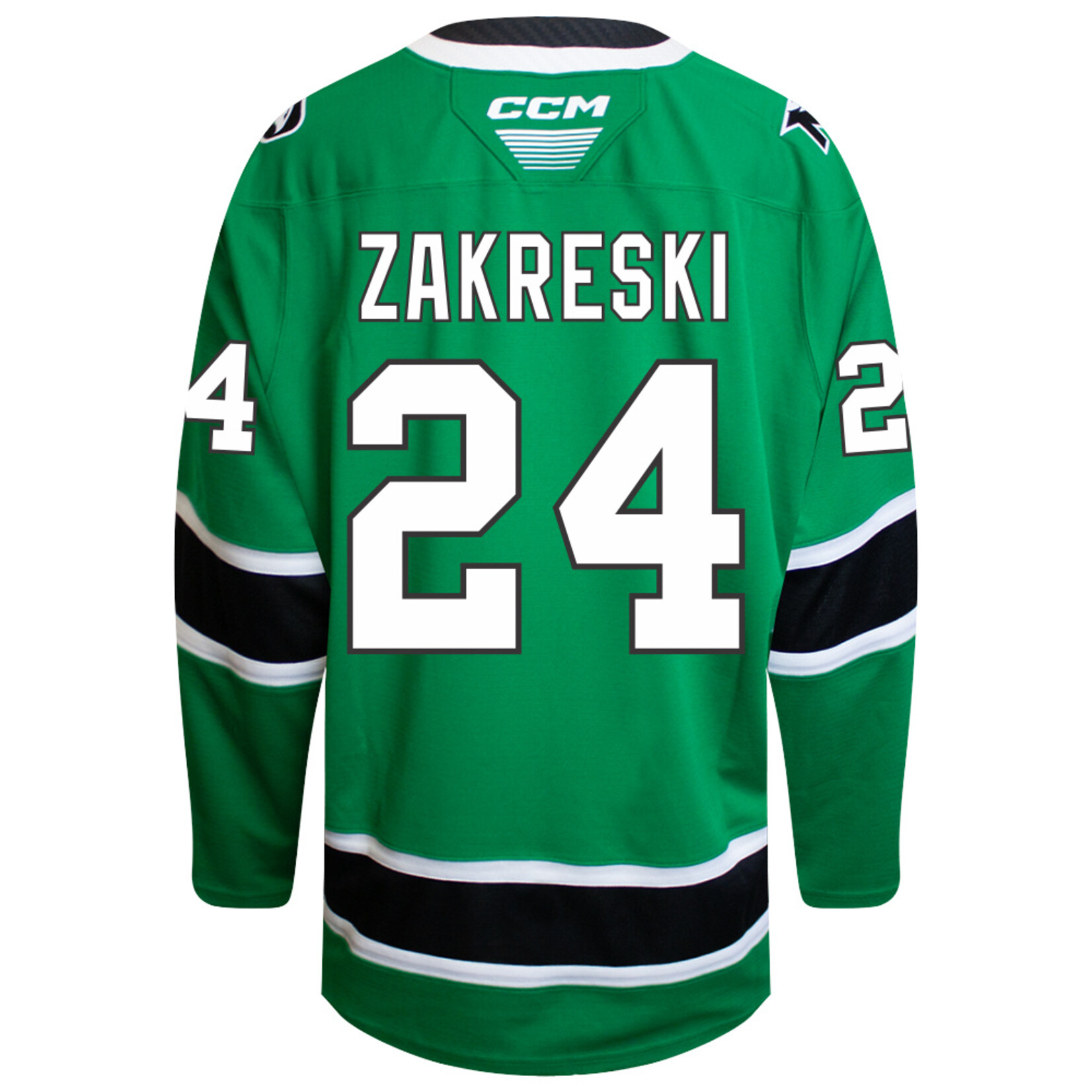 CCM Hockey #24 Josh Zakreski  CCM Hockey Replica Jersey