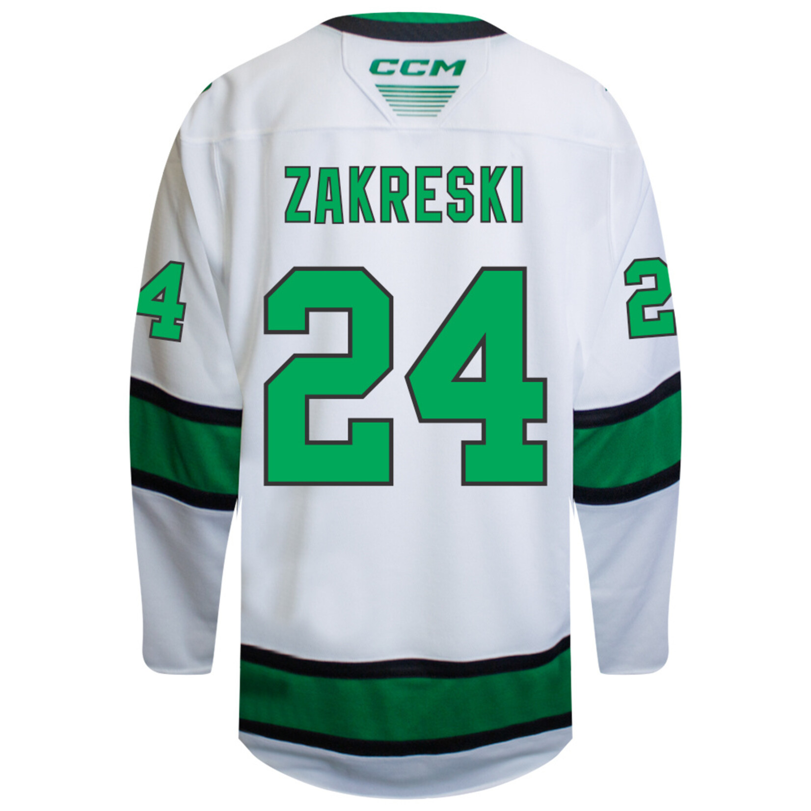 CCM Hockey #24 Josh Zakreski  CCM Hockey Replica Jersey