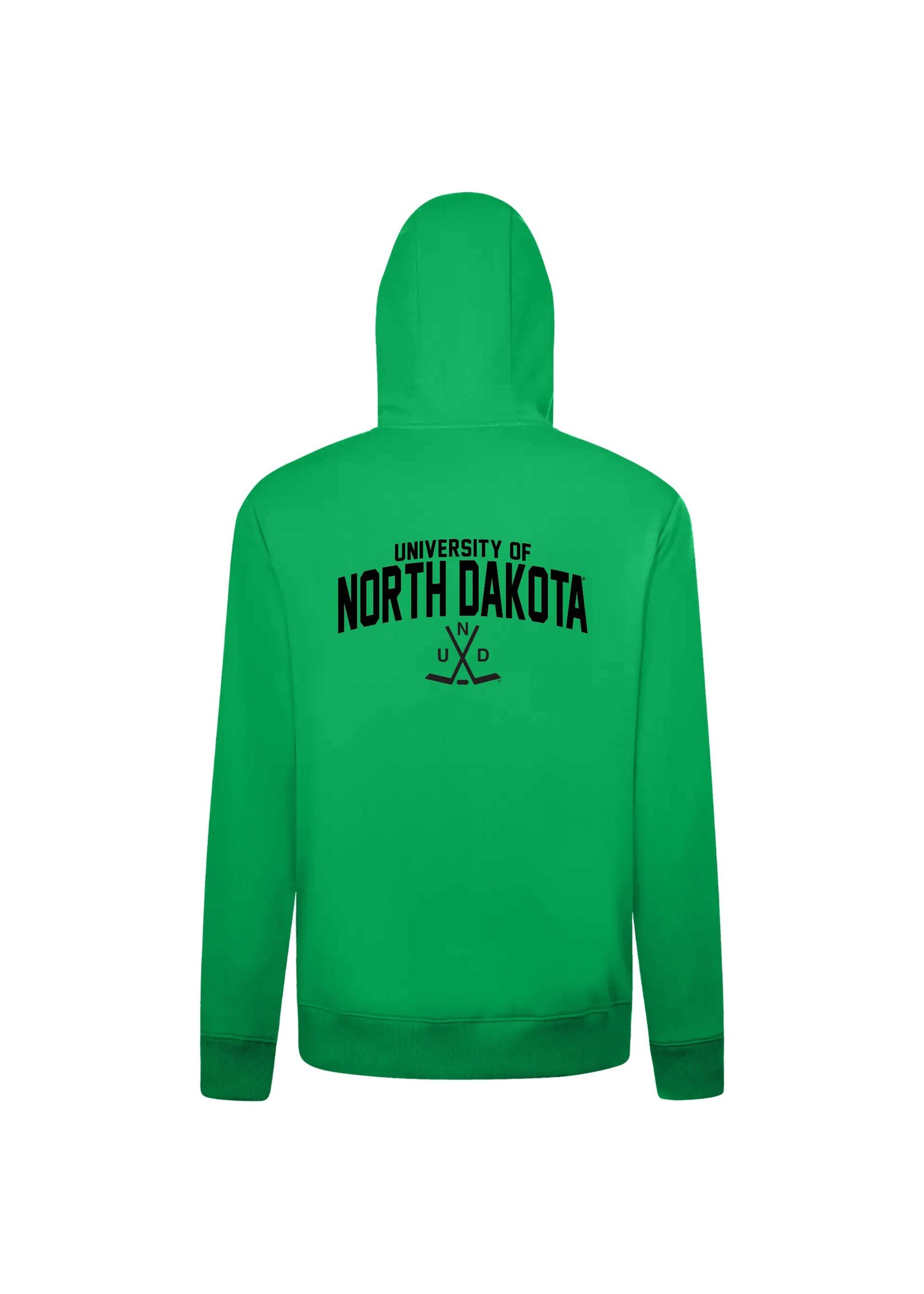 Level Wear Full Zip Podium North Dakota Hockey Hood