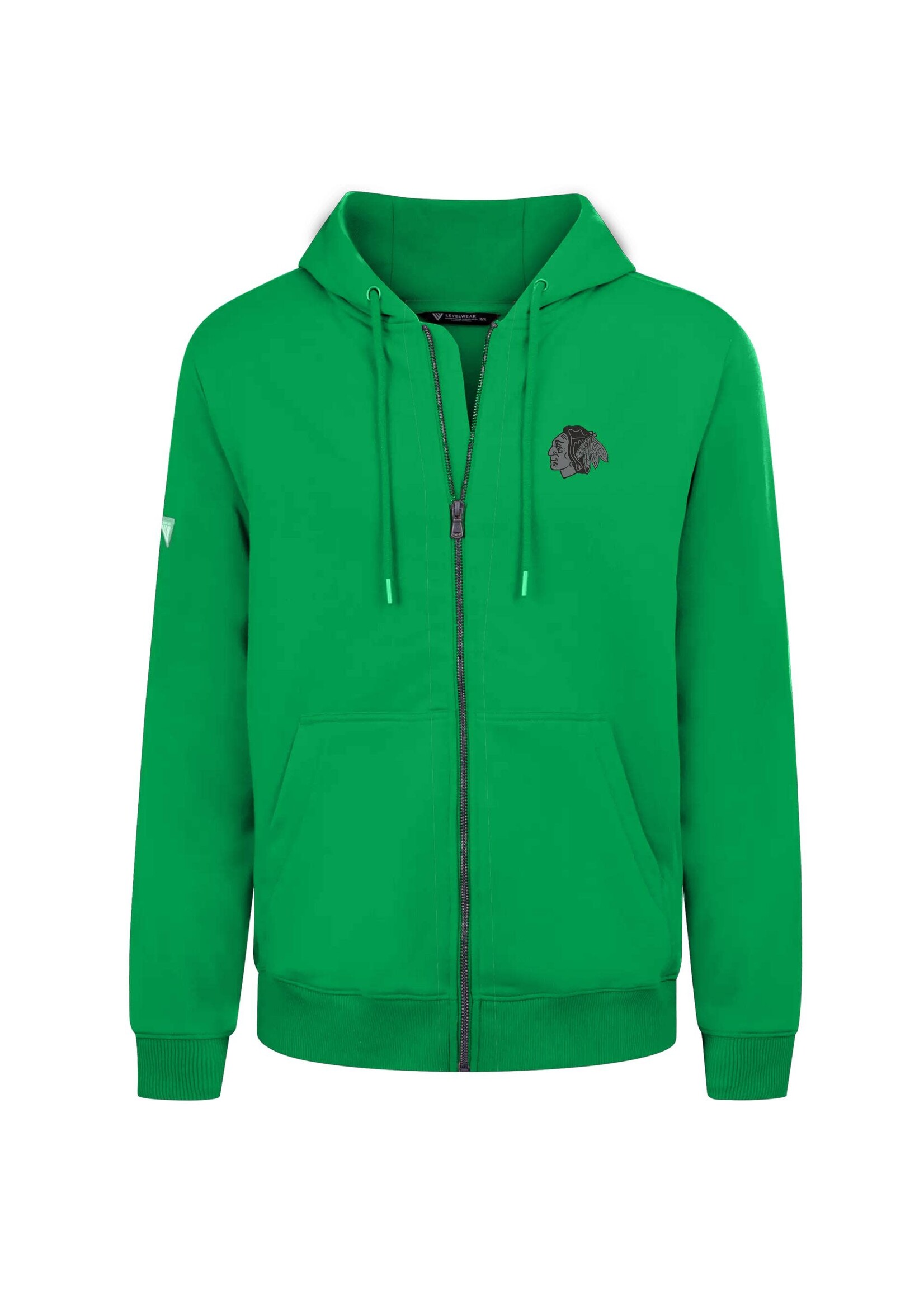 Level Wear Full Zip Podium 1980's Hockey Hood