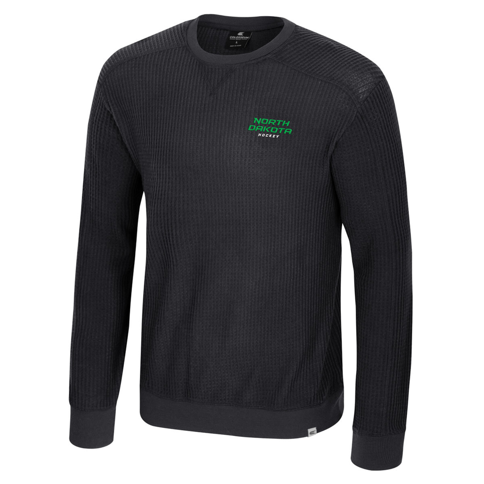 Colosseum Athletics ND Hockey Sweet Waffle Sweater