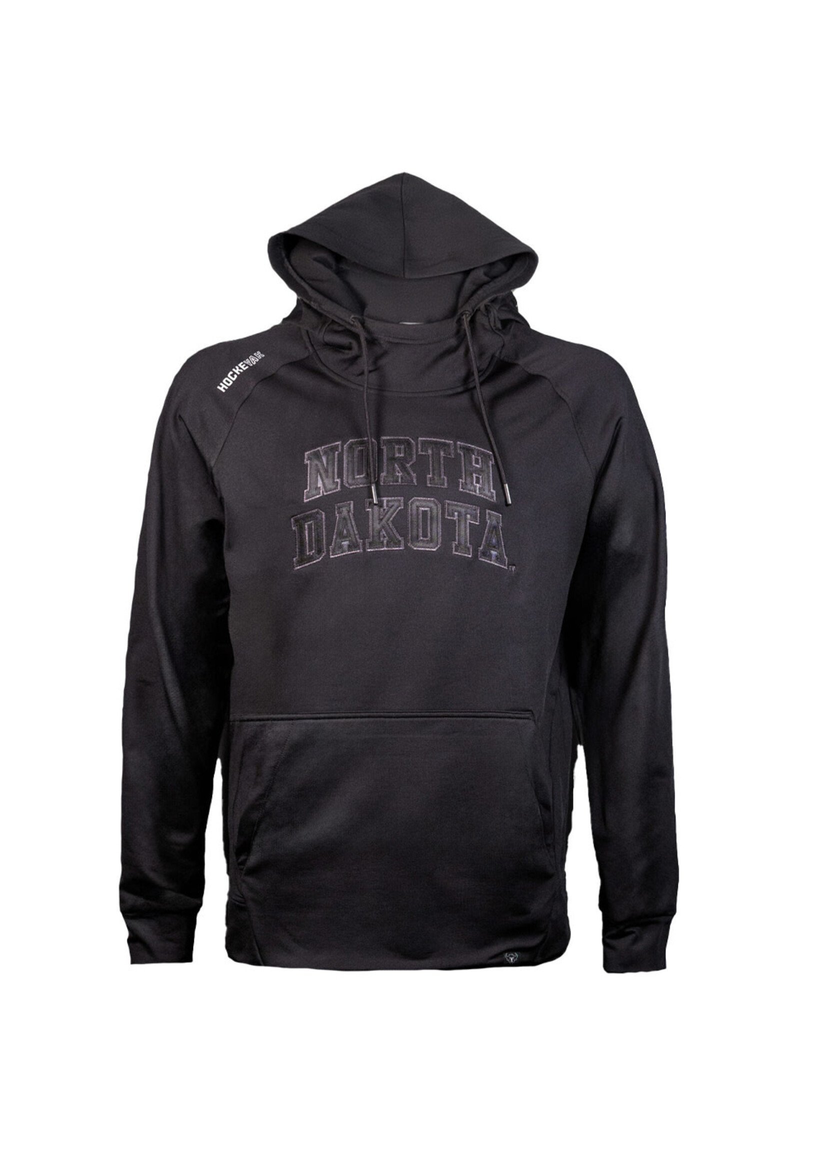 Yak Sports Yak Stacked Blackout North Dakota Hood