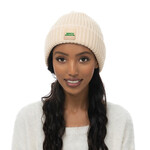 ZooZatZ Waffle Knit Beanie - Sand