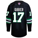 CCM Hockey #17 Riese Gaber CCM Authentic Game Jersey