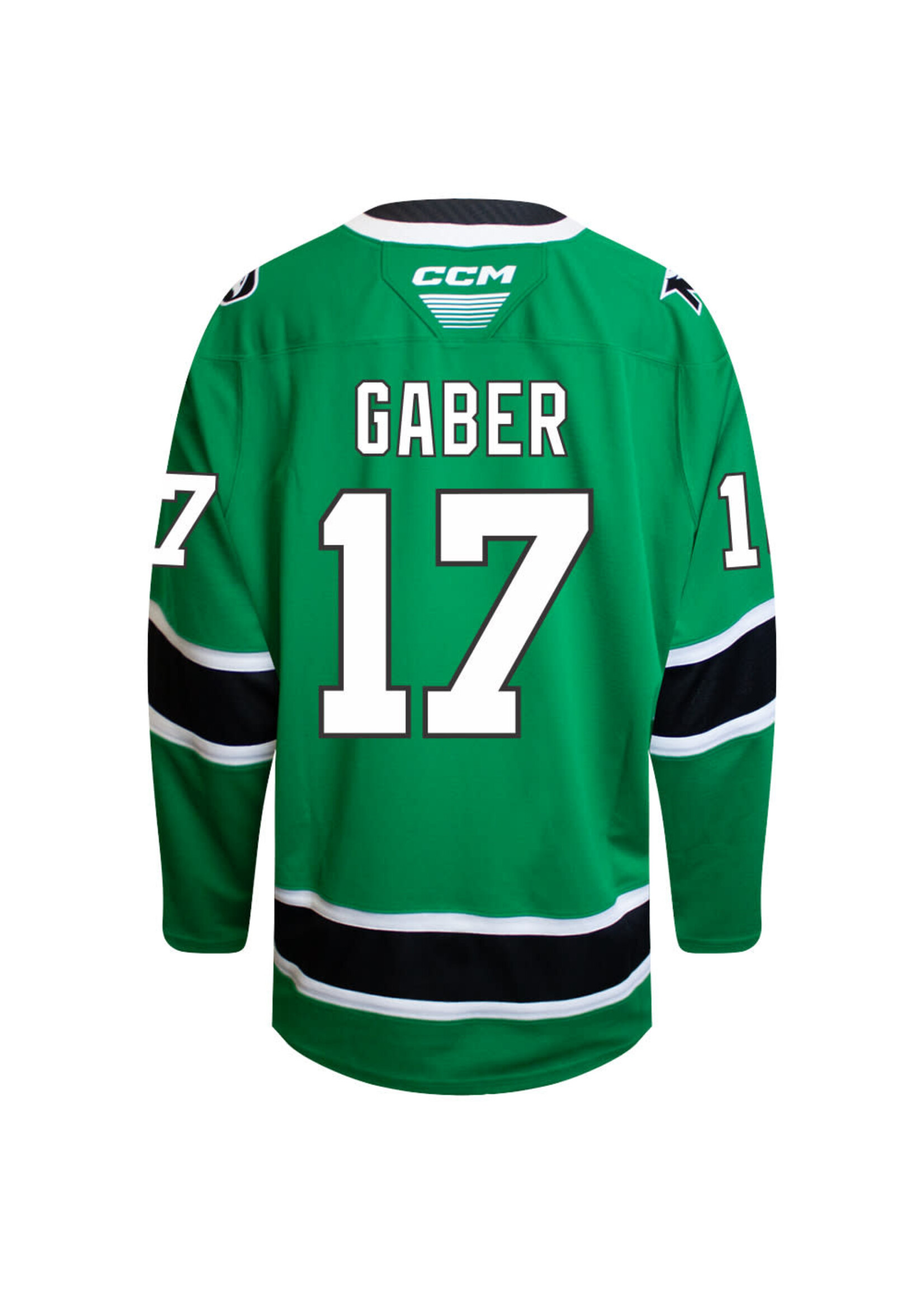 CCM Hockey #17 Riese Gaber CCM Hockey Replica Jersey