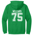 AHUNDYP #75 Alton Williams North Dakota Football Sport Adult Hood