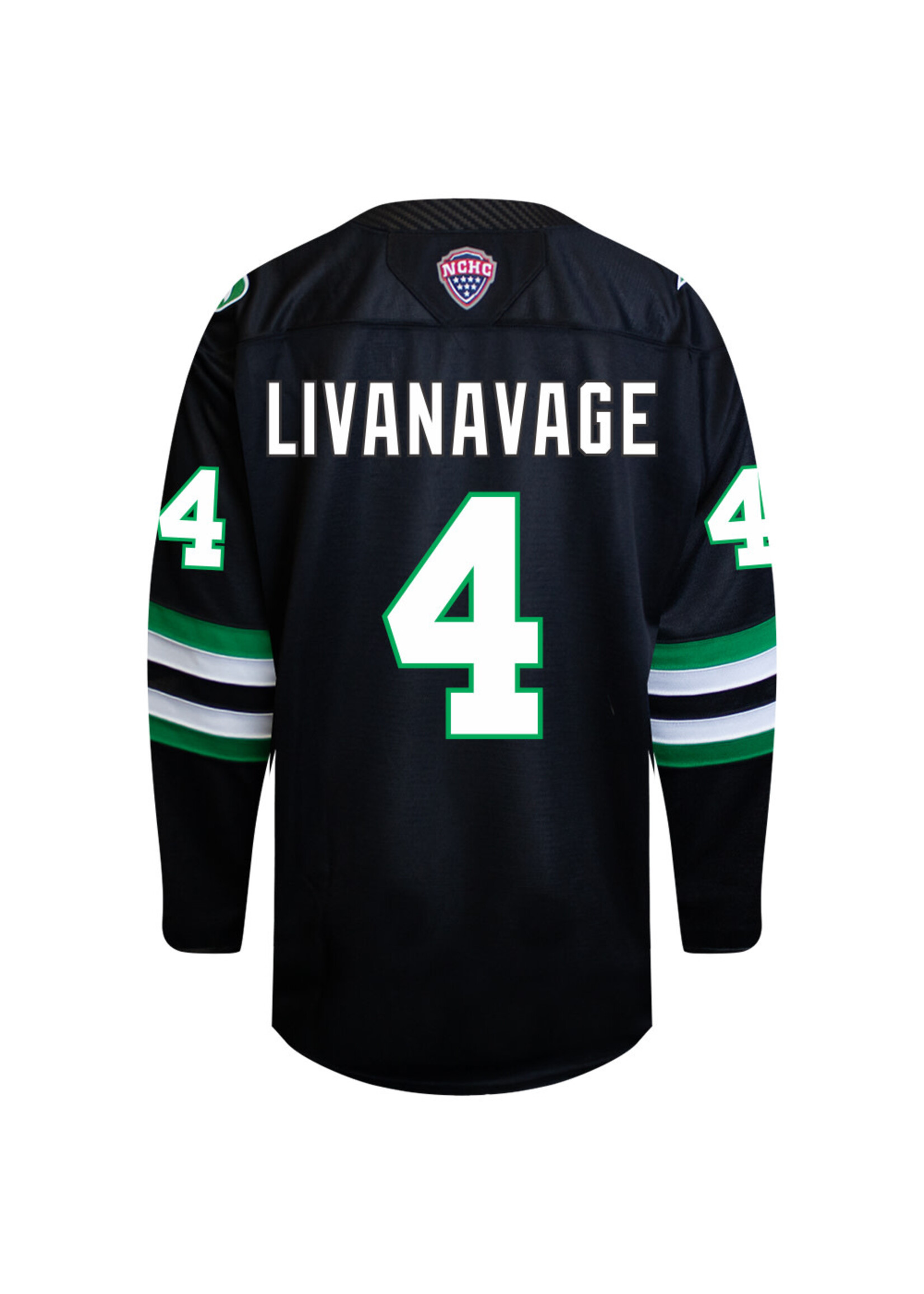 CCM Hockey #4 Jake Livanavage CCM Hockey Replica Jersey